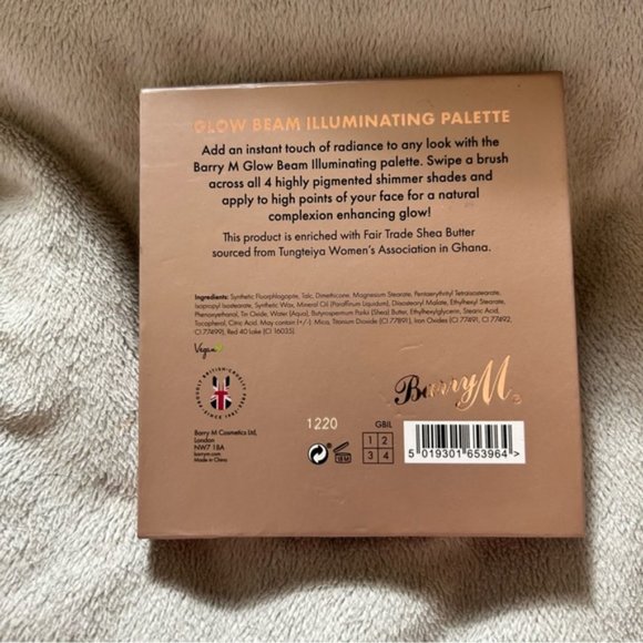 Barry M Glow Beam Illuminating Palette- NEW - Picture 6 of 6